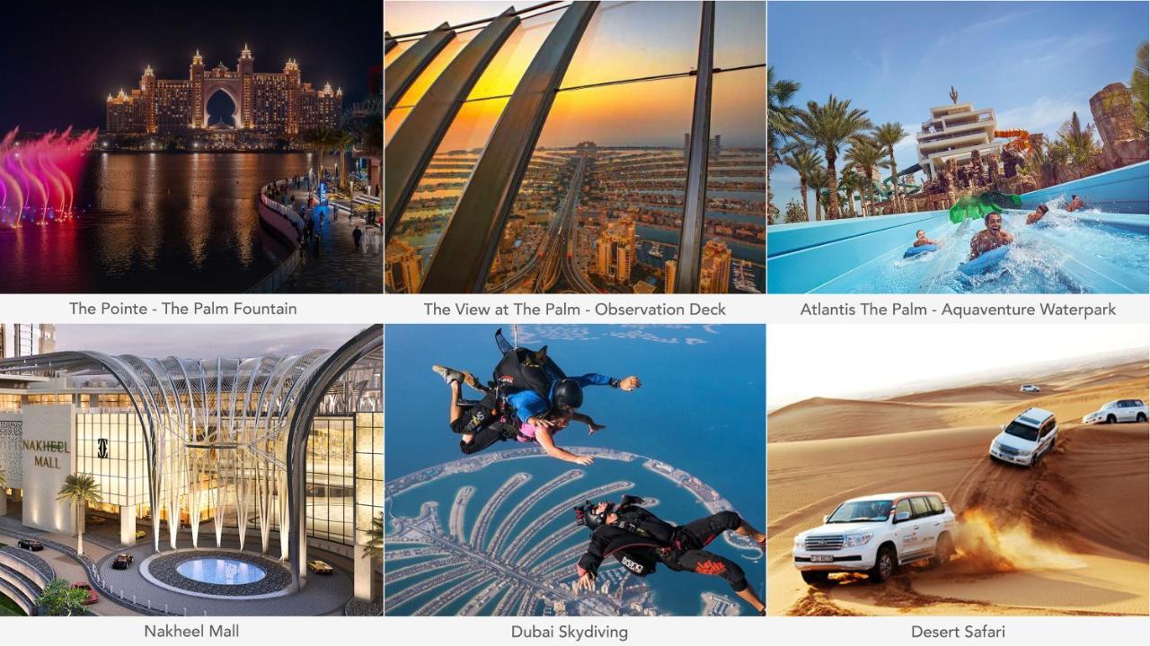 Maison Privee - Charming Apt With Sea View On The Palm Jumeirah Dubai Ngoại thất bức ảnh